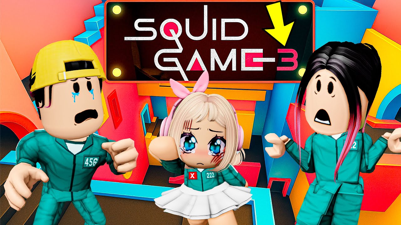 ESSE É O MELHOR JOGO DO SQUID GAME 3 NO ROBLOX! (Fuja da Prisão Round 6)