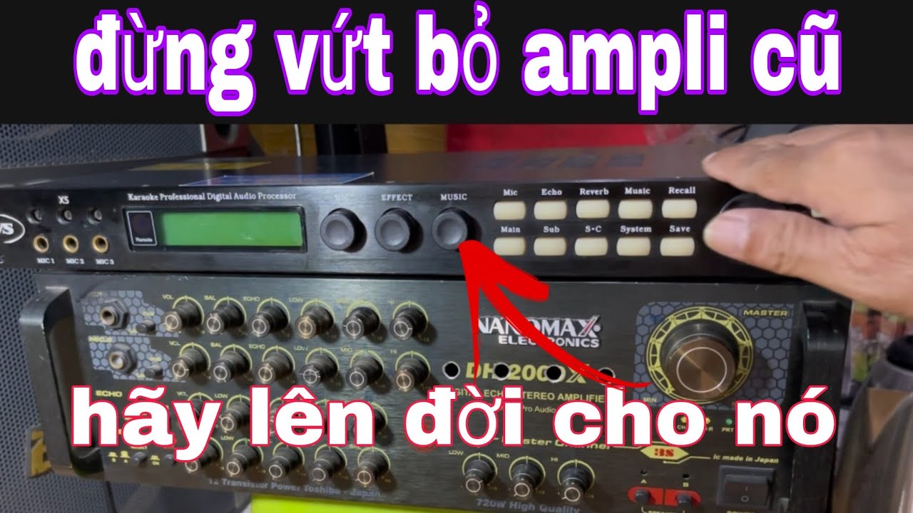vang số là gì? hãy kết nối với amply để trở thành âm thanh sự kiện chuyên nghiệp