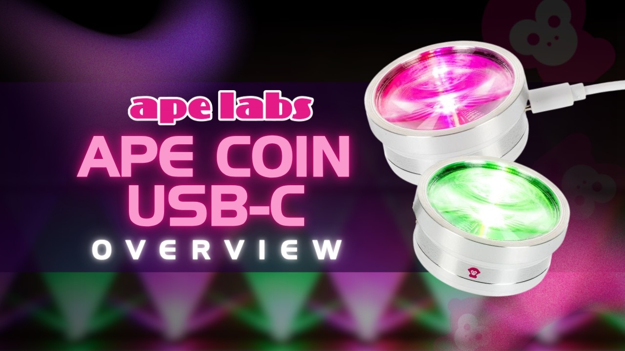Ape Labs ApeCoin USB-C Overview: Small Light, Big Possibilities