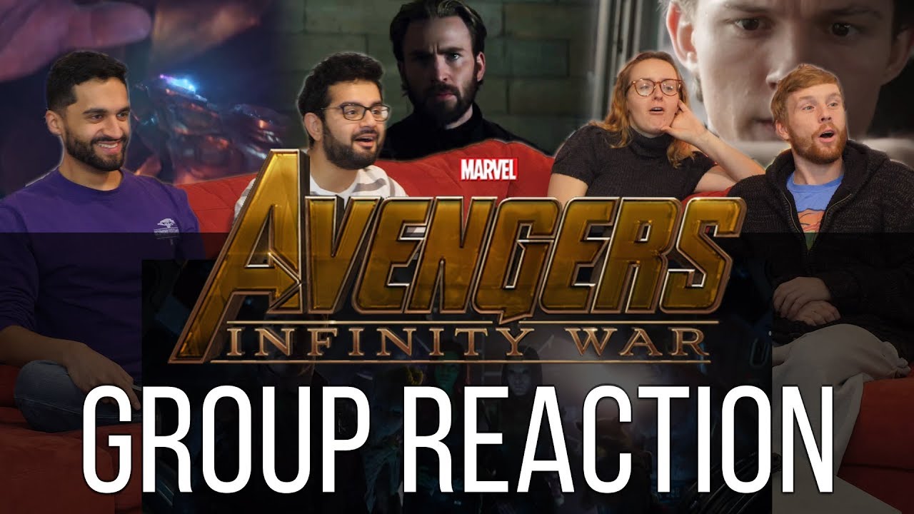 Disney's Marvel's Avengers Infinity War Official Trailer Group Reaction!