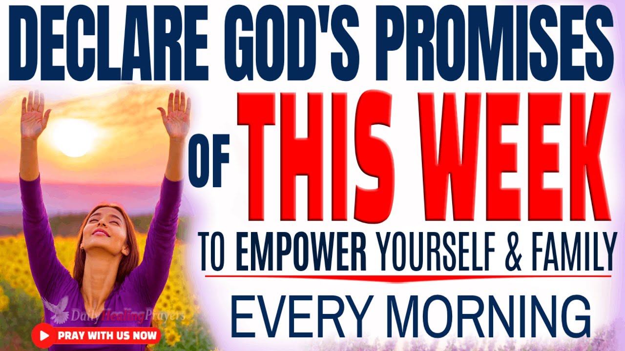 PRAY This Powerful Prayer and DECLARE God's Blessings Breakthrough Over Yourself