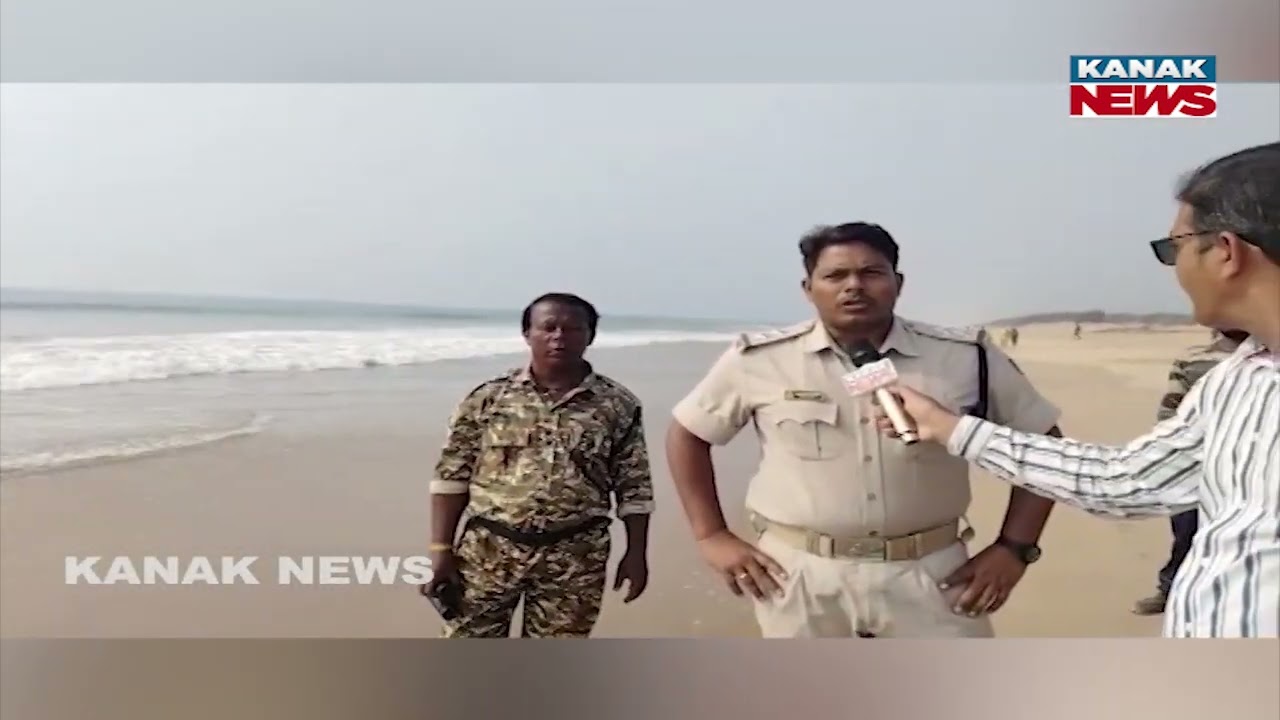 Crocodile Scare at Konark Chandrabhaga Beach | Tourists Restricted from Entering Sea