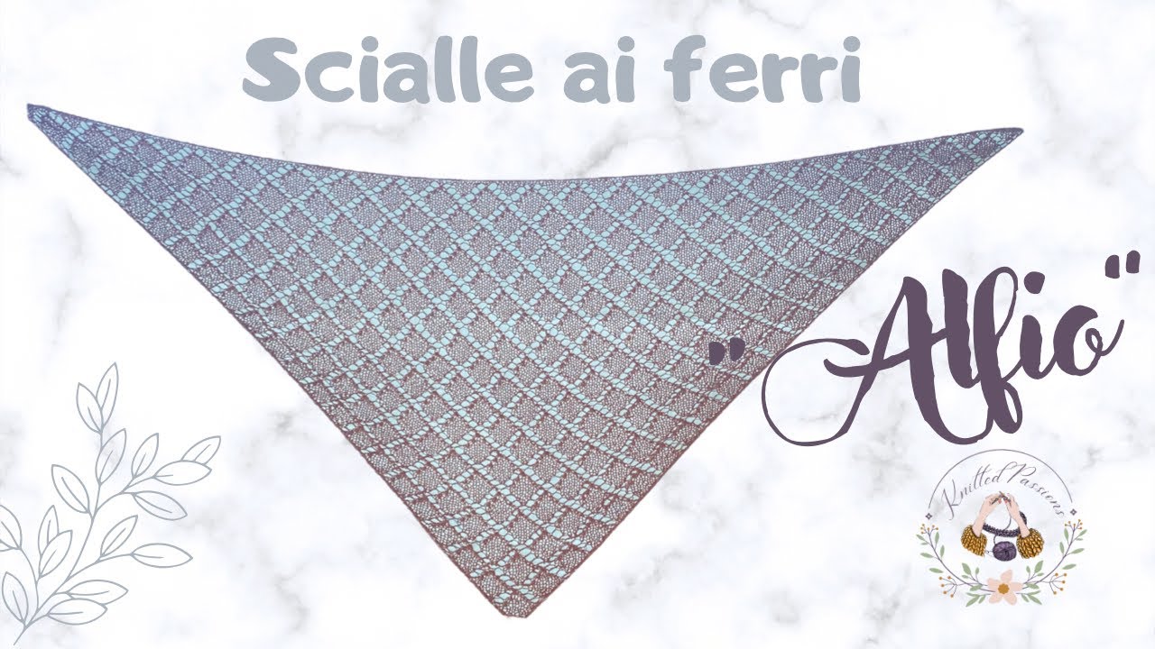 Scialle ai ferri “Alfio”