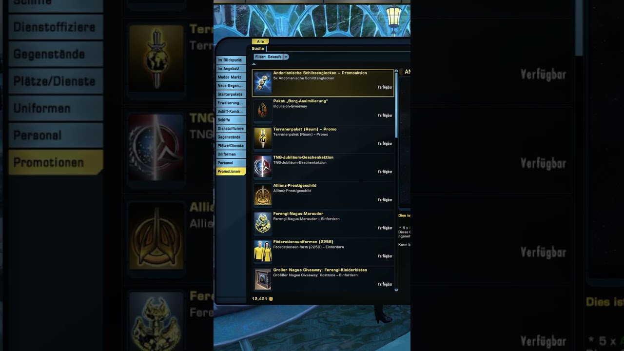 Star Trek Online | Q's wundervolles Geschenk: 5x Andorianische Schlittenglocken  