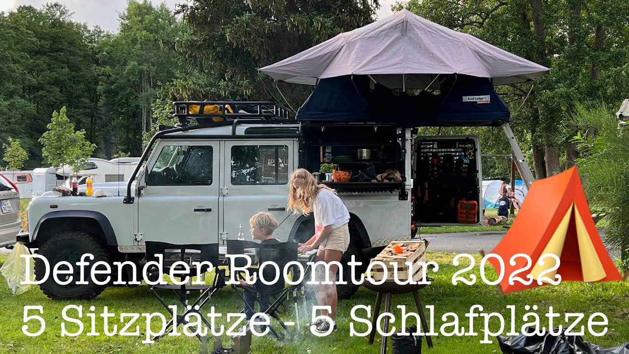 Defender 110 SW Roomtour 2022 - 5 Sitzplätze - 5 Schlafplätze