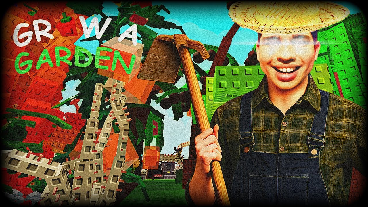 MOSTRANDO COMO ESTÃO NOSSAS FAZENDAS NA NOVA ATUALIZAÇÃO!!👨‍🌾✨ (Grow a Garden) - ROBLOX