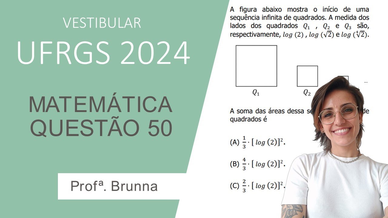 Resolução Matemática UFRGS 2024 - Questão 50