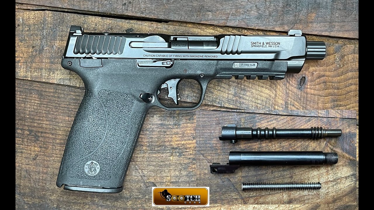 New S&W M&P 5.7x28 Pistol Review  :Tempo Rotating Barrel