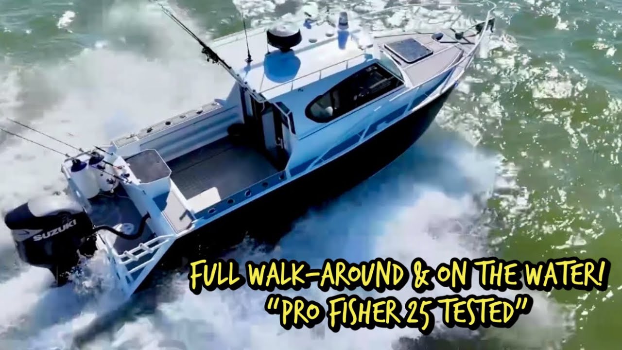 Uk SMALL BOAT FISHING - Is This the Ultimate Fishing Weekender? PRO FISHER 25 Walkthrough & Review!