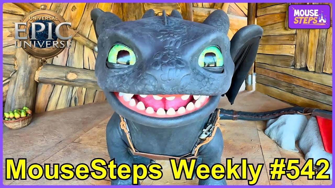 MouseSteps Weekly 542: Helios Grand Hotel Review; Universal Epic Universe Dining, Characters & More