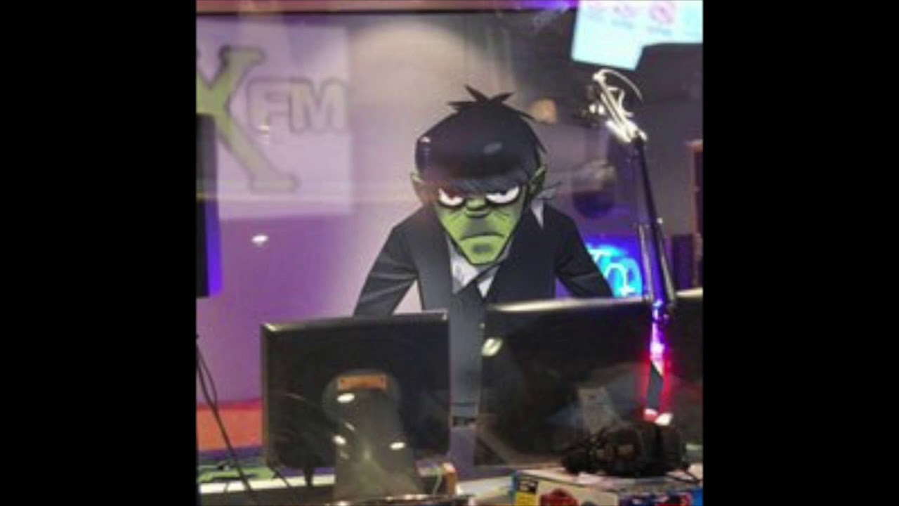 Murdoc and 2D on XFM  - The Residency