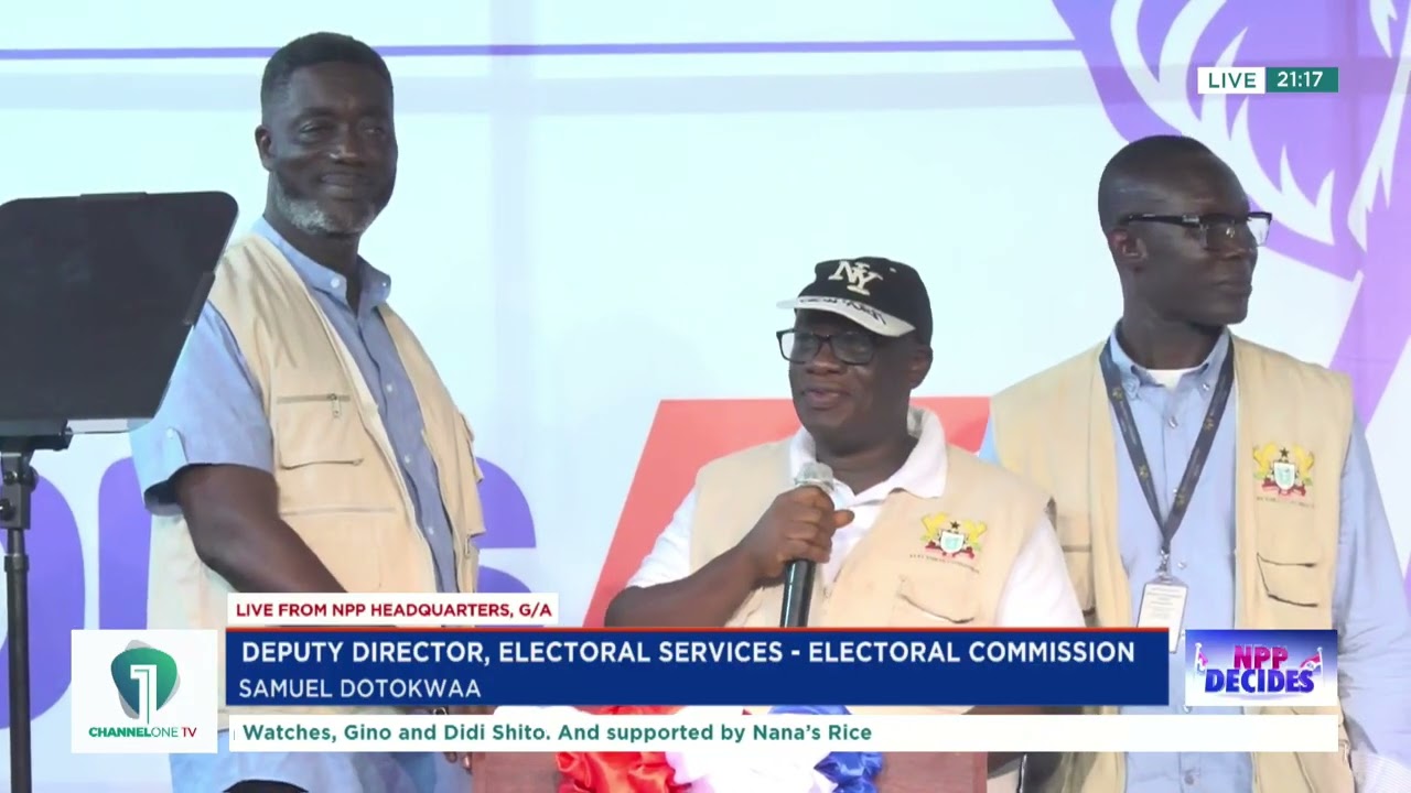 🚨 BREAKING: Dr. Bawumia Declared NPP Flagbearer-Elect to lead NPP for 2028 General Elections
