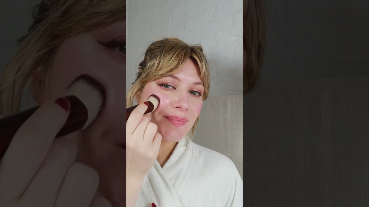 Get ready with me! And effortless look with shimmer eyes.