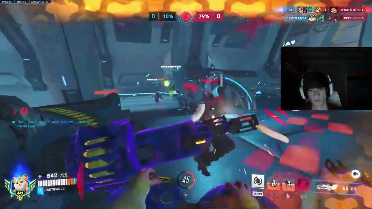 Overwatch 2 Rank 1 Doomfist Cartifan Has Some Nasty Ball Skills Too
