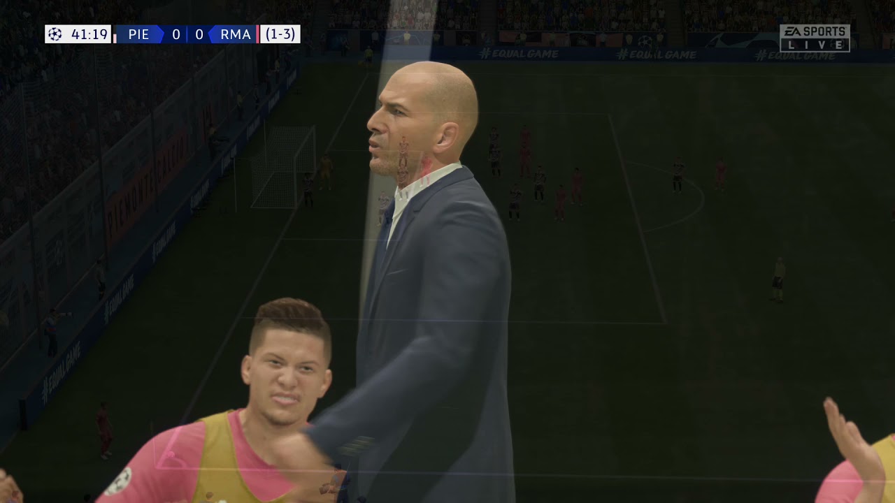 Xbox One X 4k HDR(Juventus vs Real Madrid)