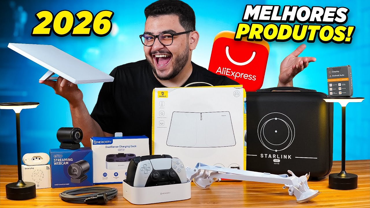 Melhores Produtos BARATOS  do AliExpress pra voce comprar no 11.11 e Black Friday em 12x sem JUROS!