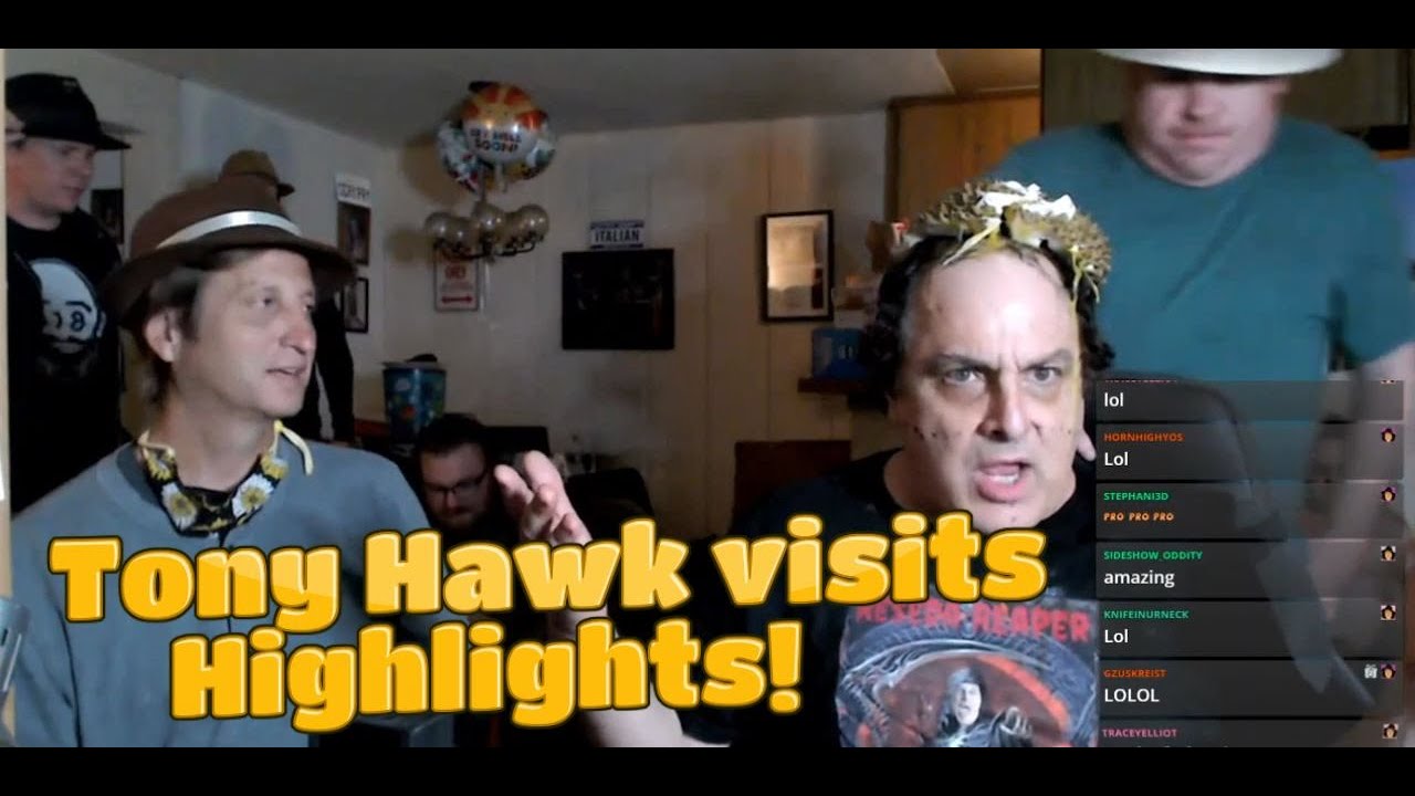 Tony Hawk Visits Perry - Highlights