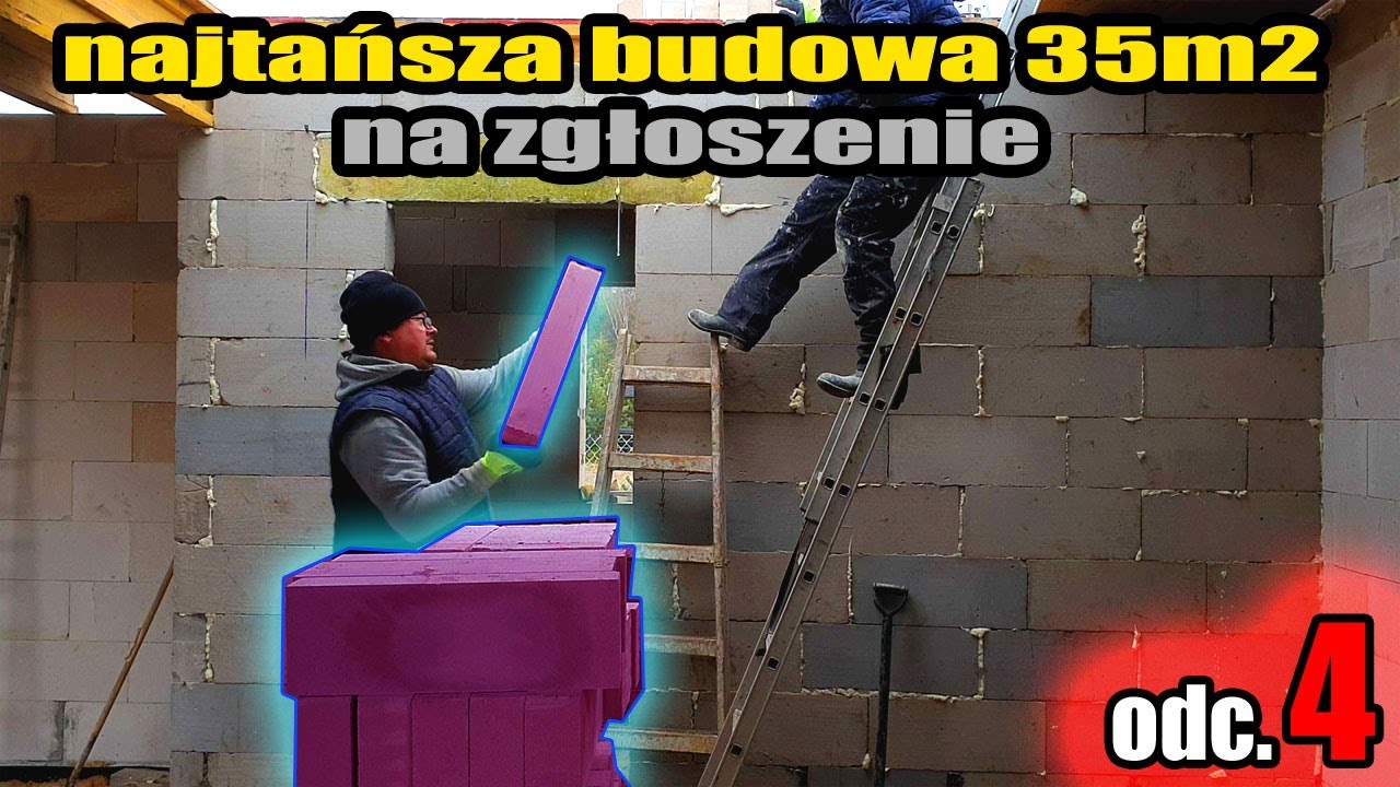 STROP DREWNIANY w 1 dzien - Najtańszy i najszybszy w budowie dom - BRI - odcinek 4