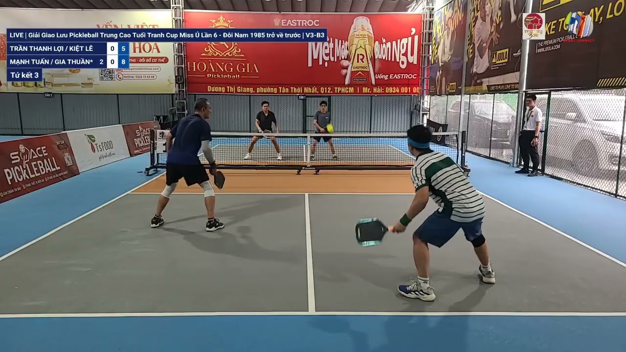 Giải Giao Lưu Pickleball Trung Cao Tuổi Tranh Cup Miss Ú Lần 6 - Đôi Nam 1985 trở về trướcV3-B4