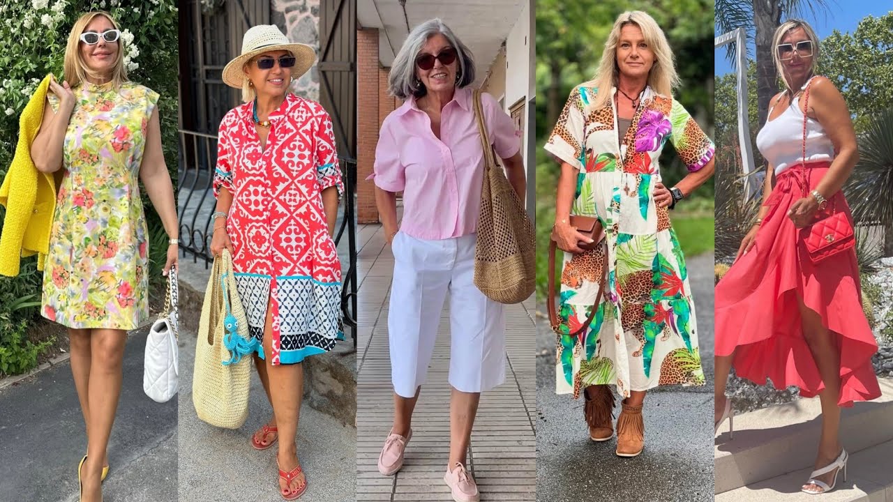 WOMEN OVER 60 Elegant Outfits |New Trends Fashion For Women |Spring/summer Fashion 2026