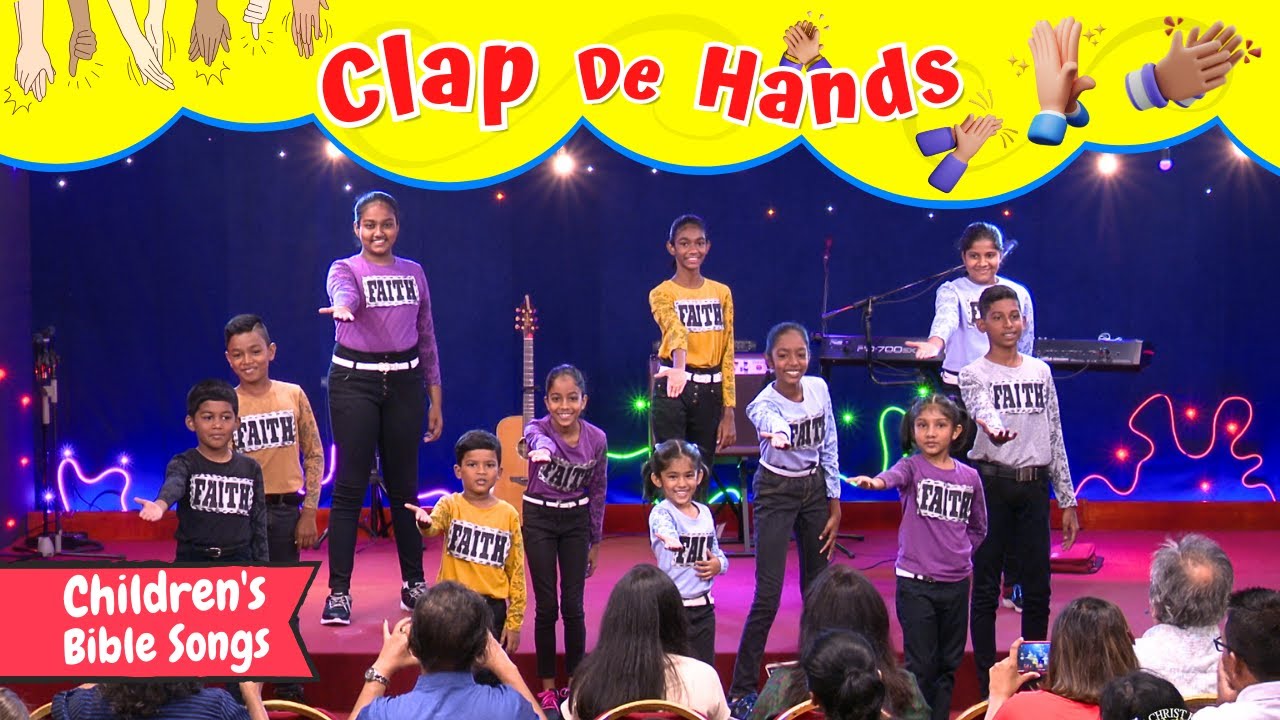 Clap de hands | Bible songs for kids | bible action song for children | BF KIDS