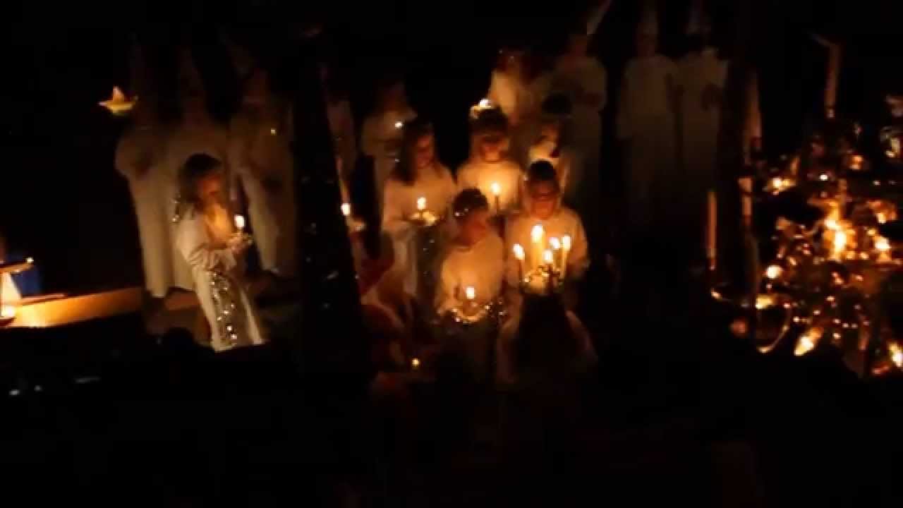 Lucia 2014 Klövsjö kyrka