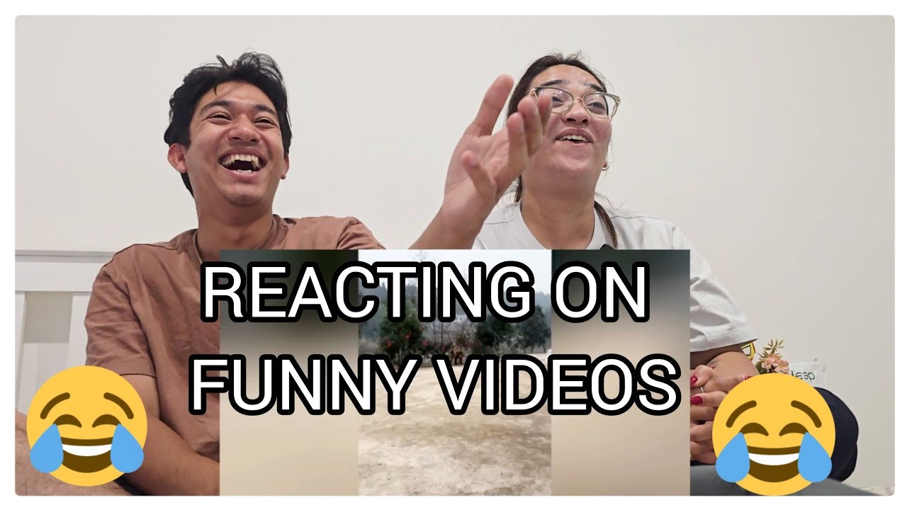 Reacting on funny videos vlog 🤣