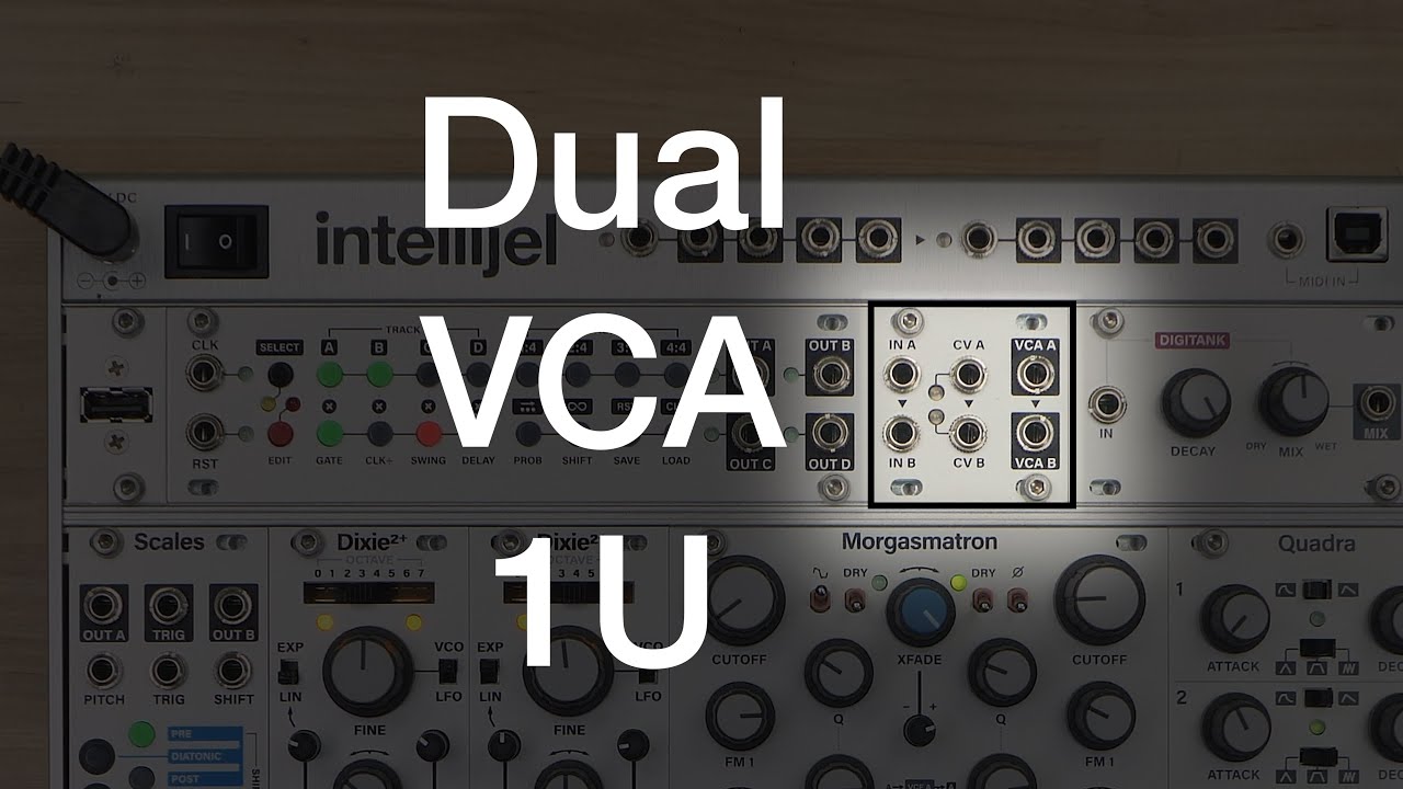 Двойной VCA 1U