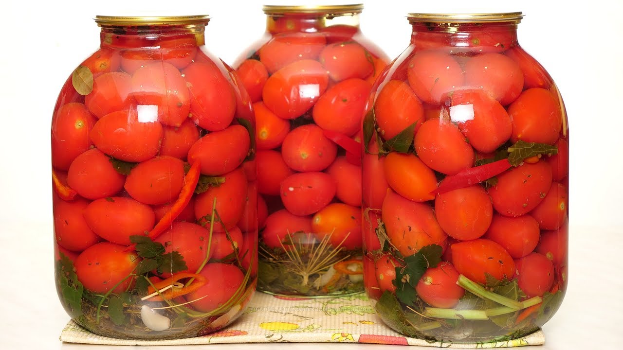 🍅 Маринованные помидоры на зиму по семейному рецепту 