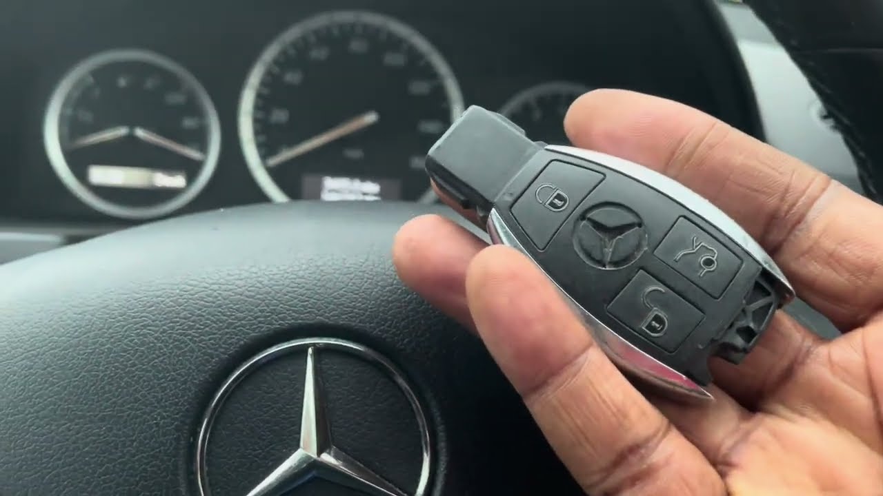 ADDING NEW KEY MERCEDES C200 KOMPRESSOR & KEY CUTTING (AUTEL IM508S)
