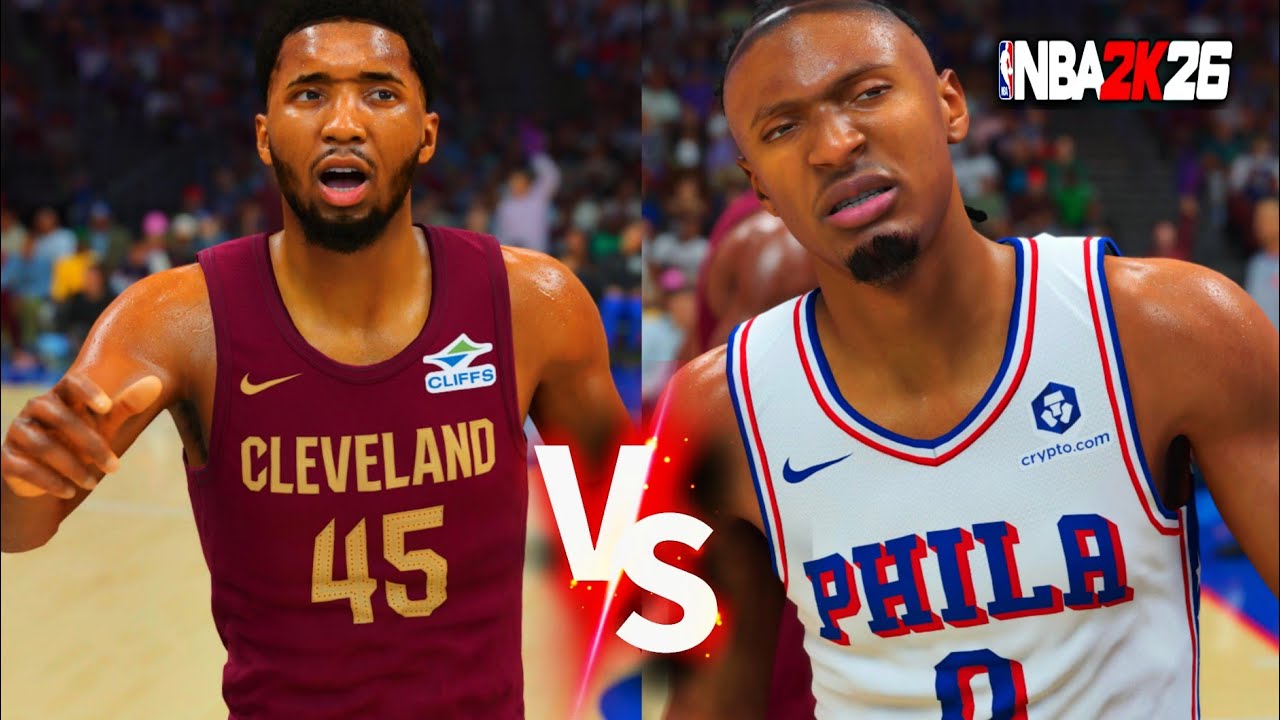 SPIDA & TYRESE DO BATTLE | CAVS VS SIXERS | NBA 2K26 GAMEPLAY HIGHLIGHTS 