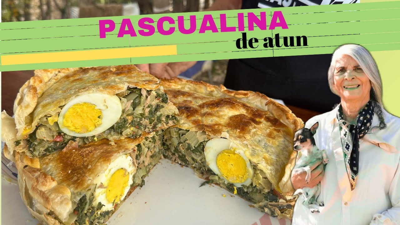 🥧 Pascualina de Atún ¡Receta Tradicional, Fácil y Rendidora! Recetas de cuaresma
