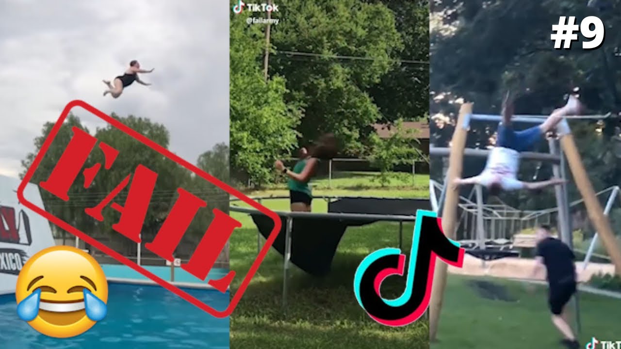 😂Nejlep&scaron;&iacute; FAILY🙈 Fail Videa, P&aacute;dy, držky - Vtipn&aacute; TikTok videa 2020 [#9]