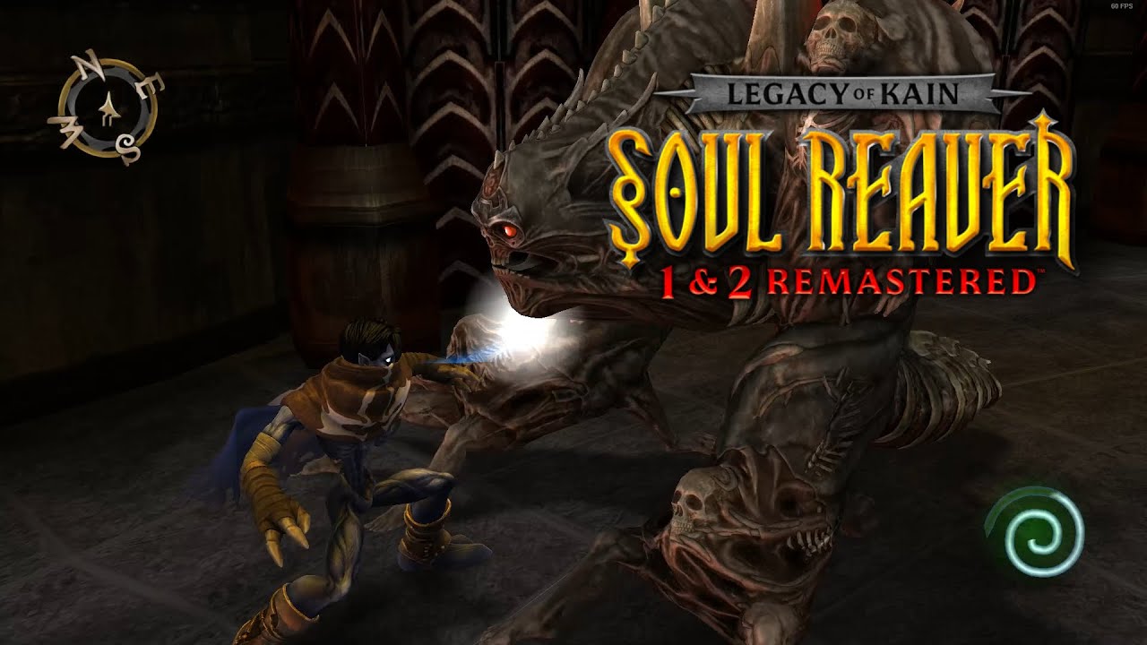 Soul Reaver 1 Remastered - Boss Fight - Raziel vs Melchiah