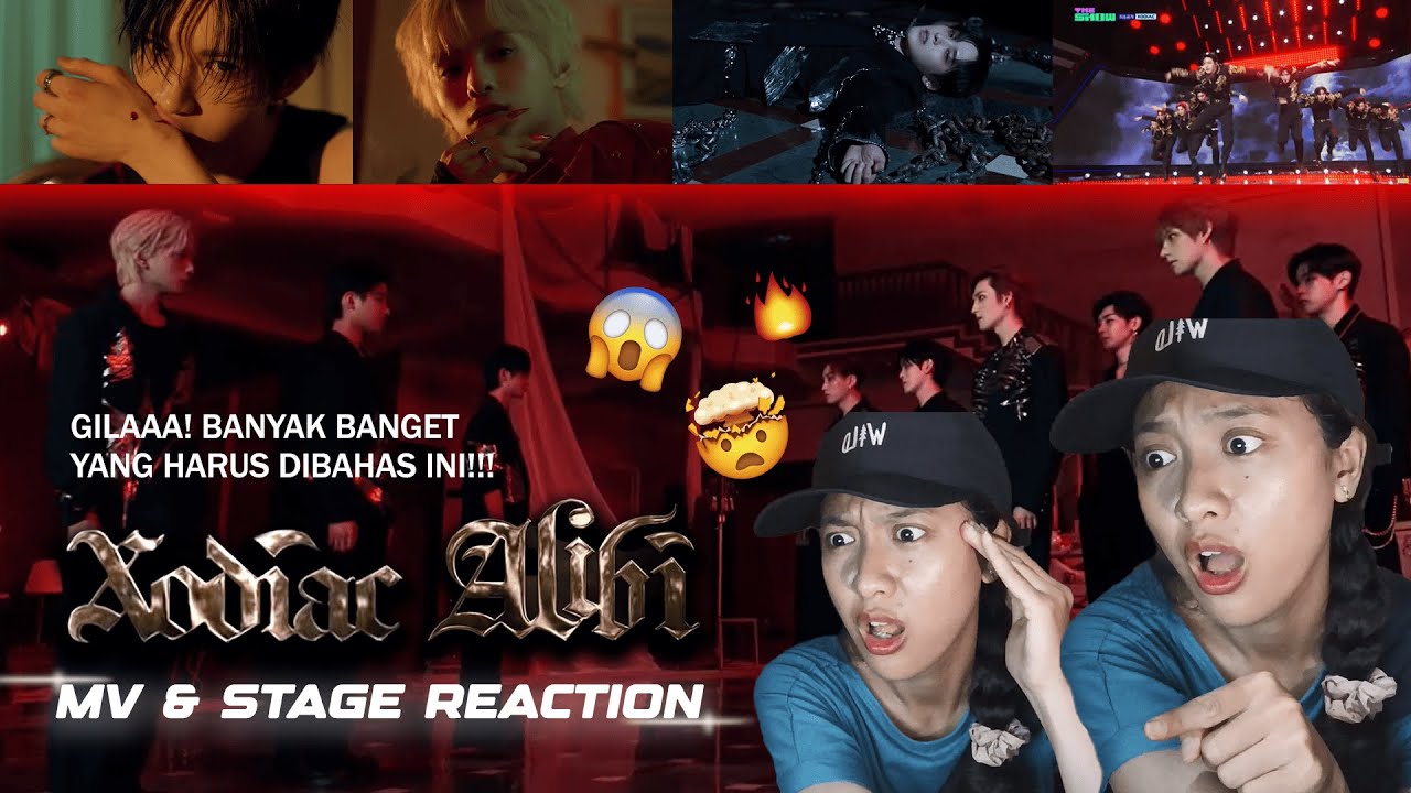 XODIAC 소디엑 'Alibi' Official MV & THE SHOW STAGE REACTION [INA]