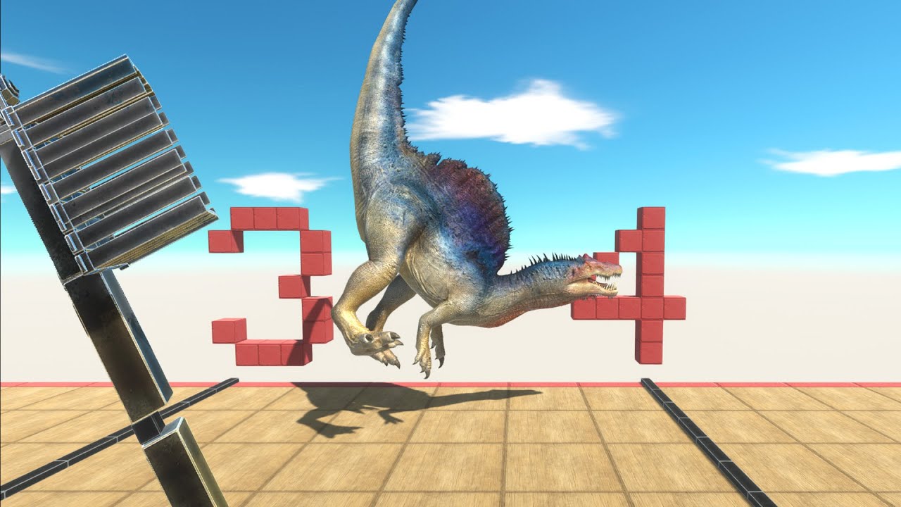 ⚡ 誰が一番遠くまで飛ぶ？恐竜を発射するカタパルト 🦖 アニマルレボルトバトルシュミレーター 🦕 ARBS