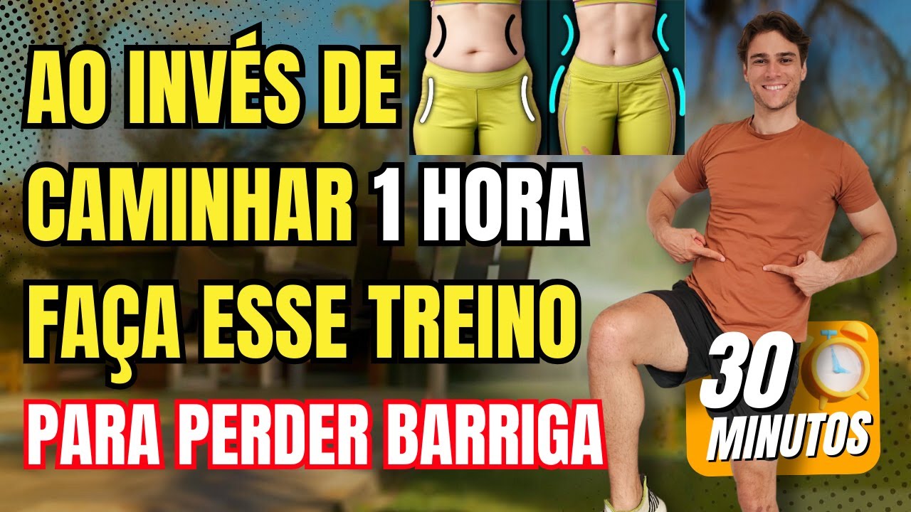 Esse treino queima mais que 1 hora de caminhada! - PERDER BARRIGA! (Com garrafainhas PET)