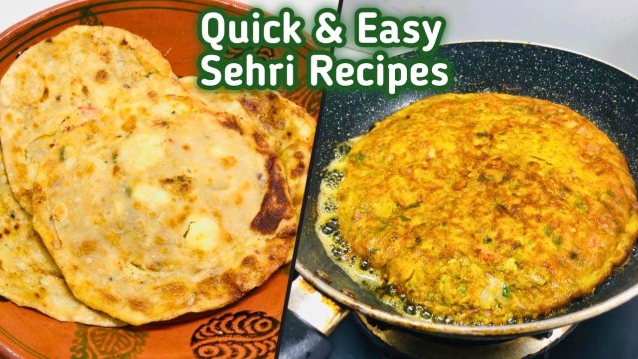 Quick & Easy Sehri Recipes | Sehri Special Recipes | Easy Breakfast By Anila's Dining