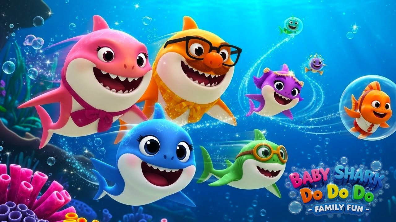 Baby Shark | Baby Shark Doo Doo Doo Dance + Nursery Rhymes & Kids Songs