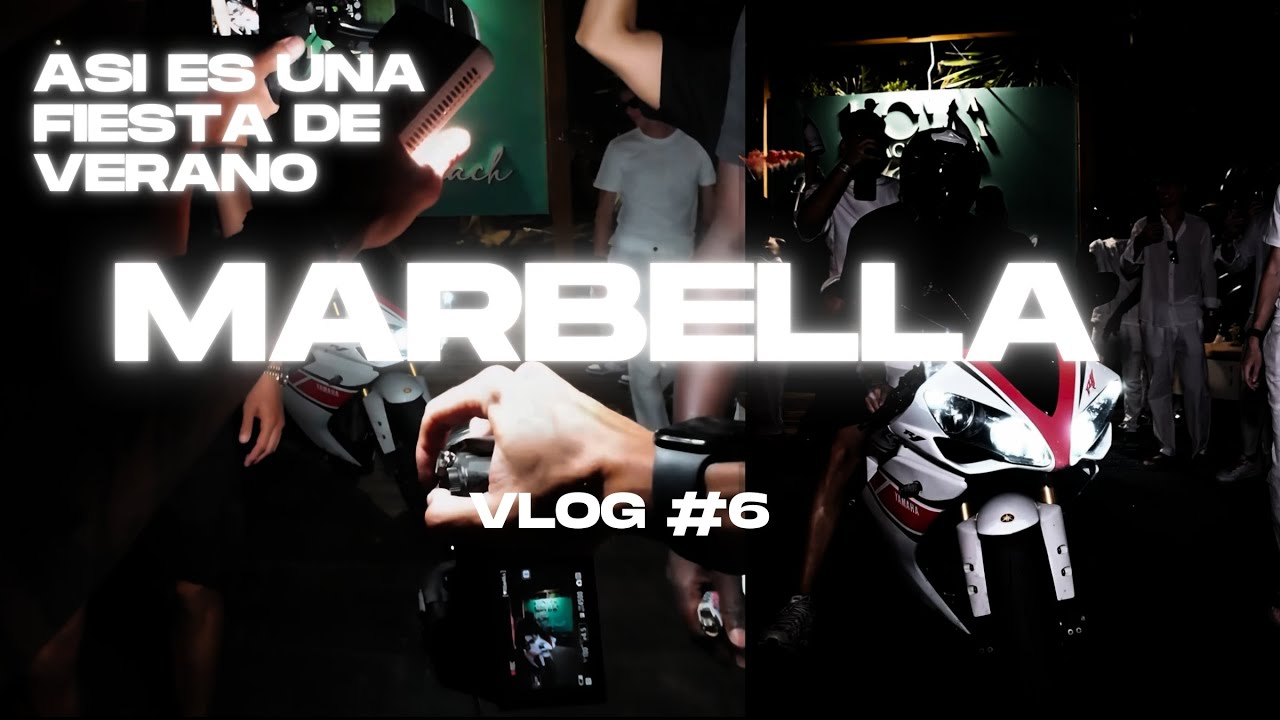 Esto Pasa en una Fiesta en #marbella  | #vlog #cinematic