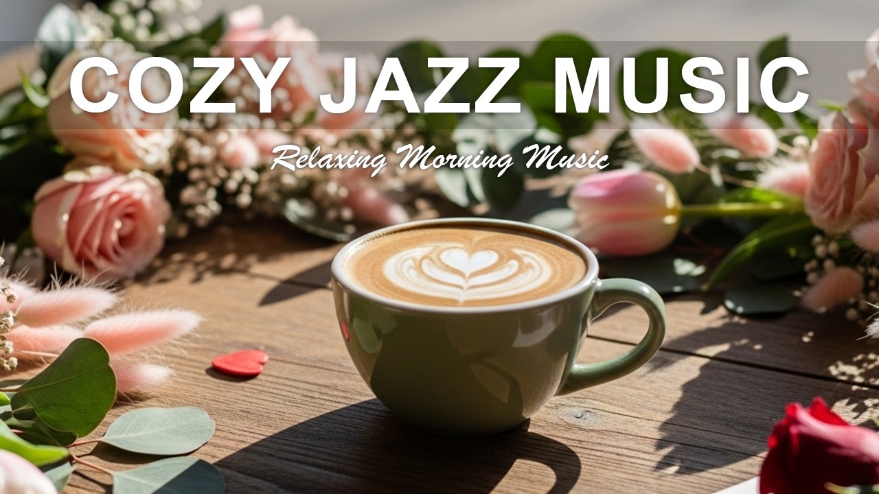Cozy Jazz Music☕Soft Coffee Jazz - Smooth & Relaxing Jazz for Work, Study & Sleep