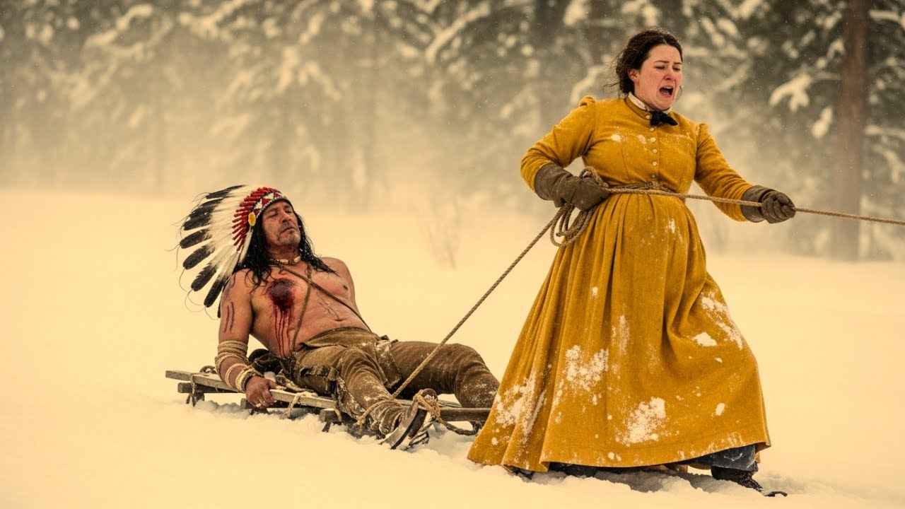 Pregnant Widow Saves a Dying Comanche Warrior—Unaware His Survival Will Redefine Her Family