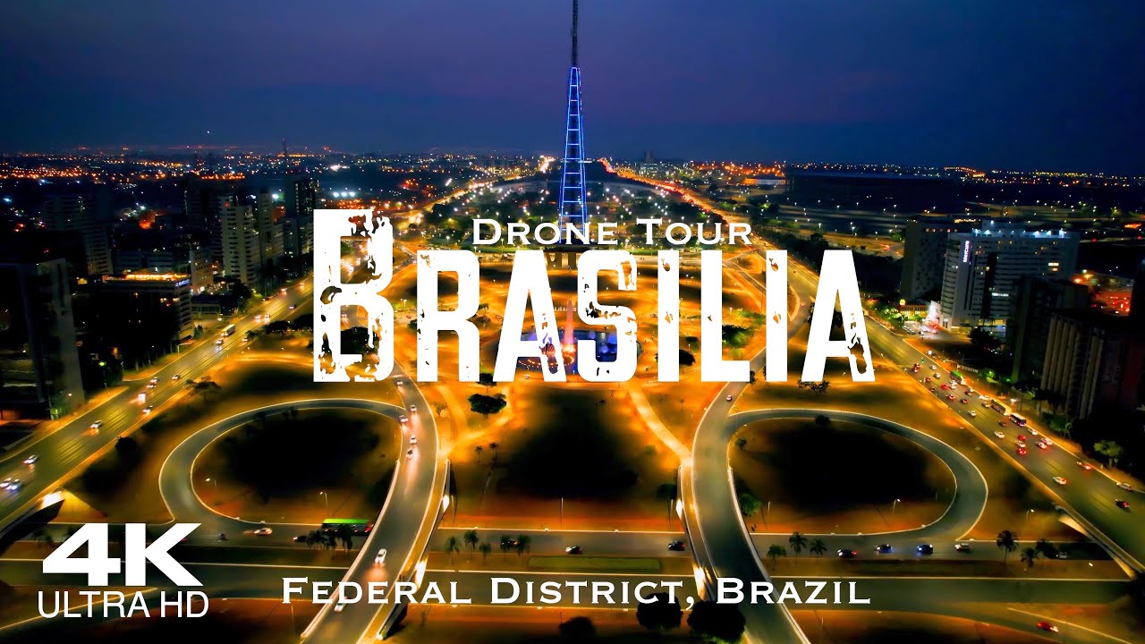 Brasília 🇧🇷 Drone Aerial 4K Brasilia | Brazil Brasil