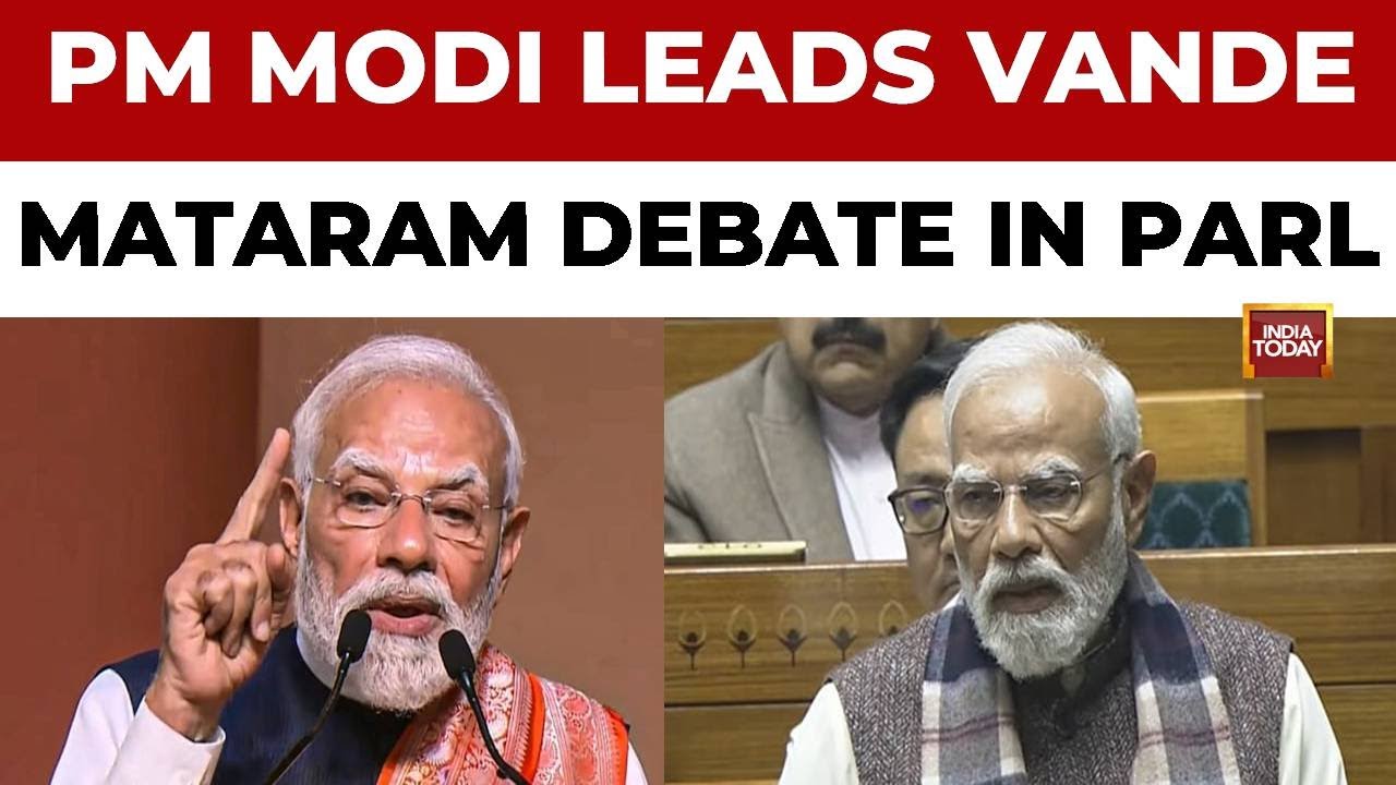 PM Modi Speech on 150th Vande Mataram Anniversary Debate | PM Modi Full Speech | India Today News