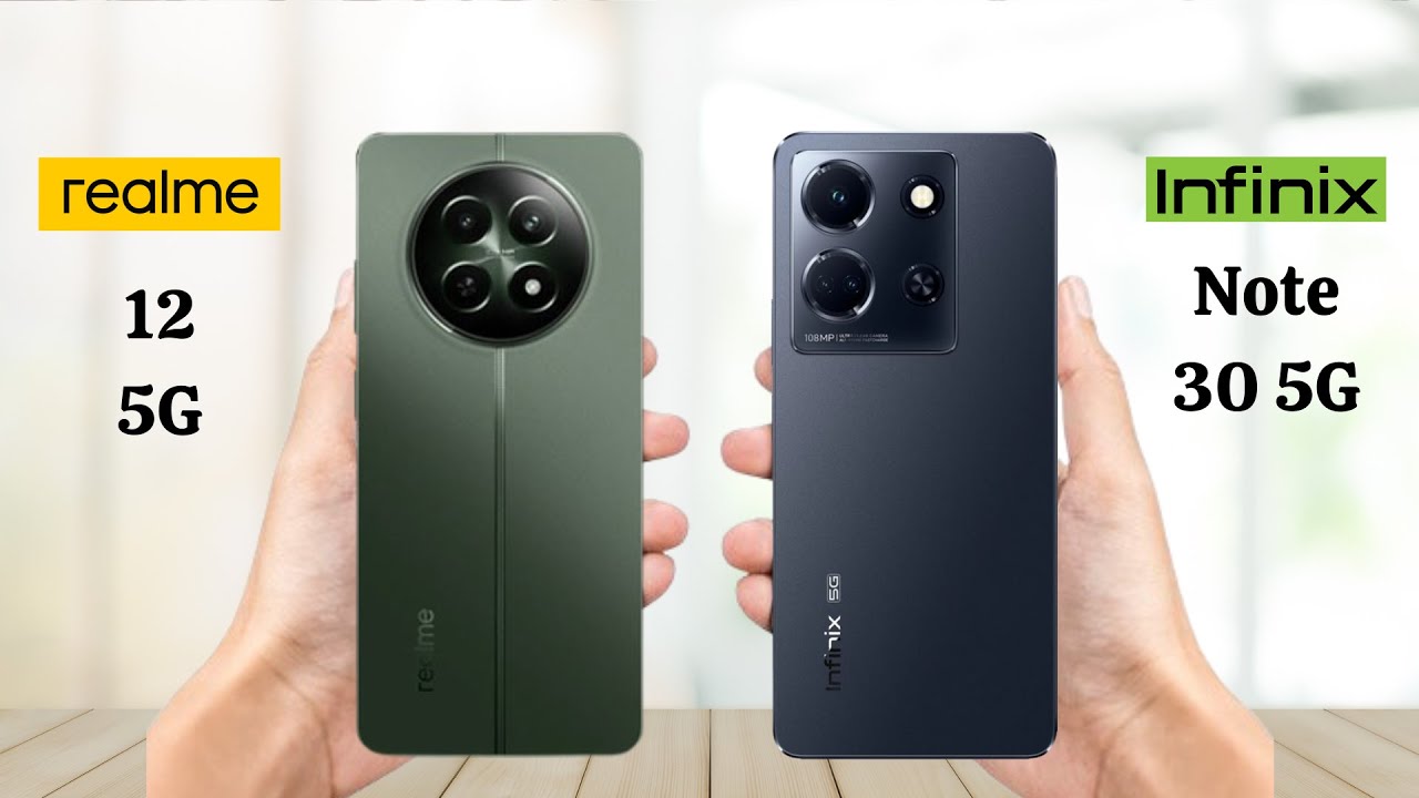 Realme 12 5G Vs Infinix Note 30 5G - Full Comparison 2024