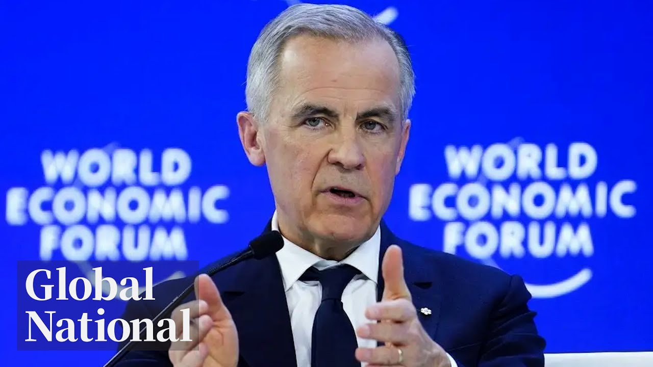 Global National: Jan. 20, 2026 | Carney's World Economic Forum speech warns of “brutal reality”