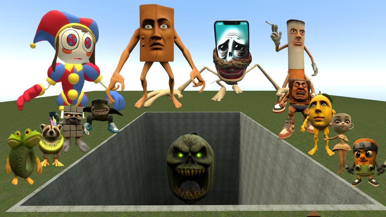 All italian vs lin gang melon ! Garry's mod