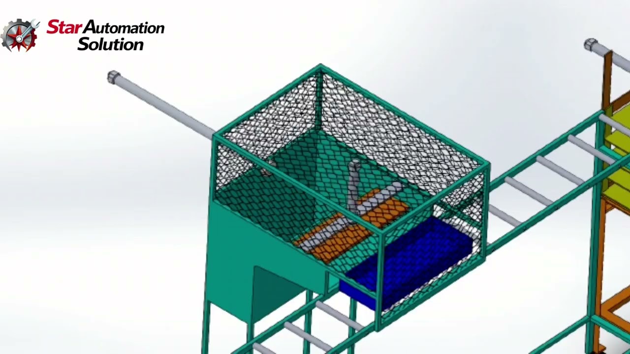 Fully Automatic Adhesive Dispensing Machine | 3D Concept Design #smp  #industrialautomation