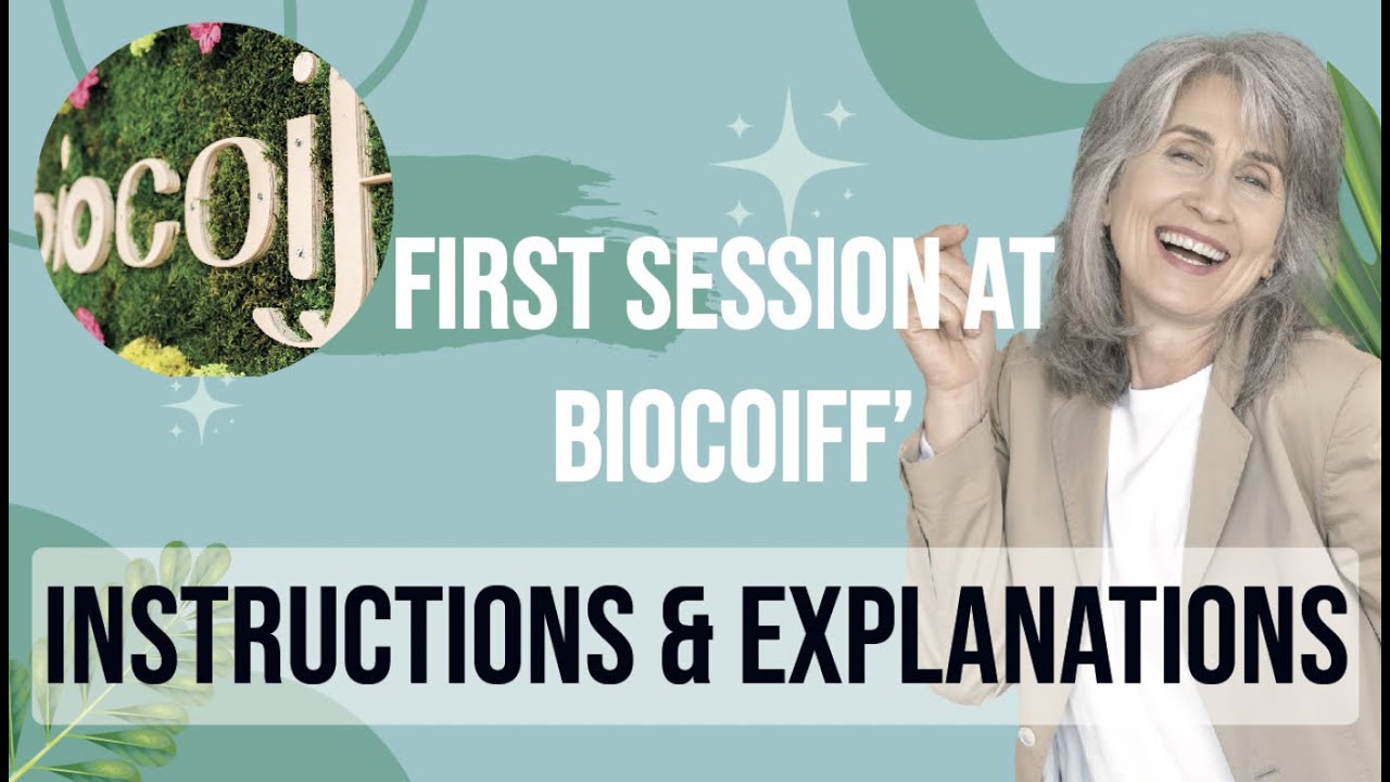 100% ORGANIC Plant Hair Color First Session to Biocoiff &rsquo;| Instructions & Explanations