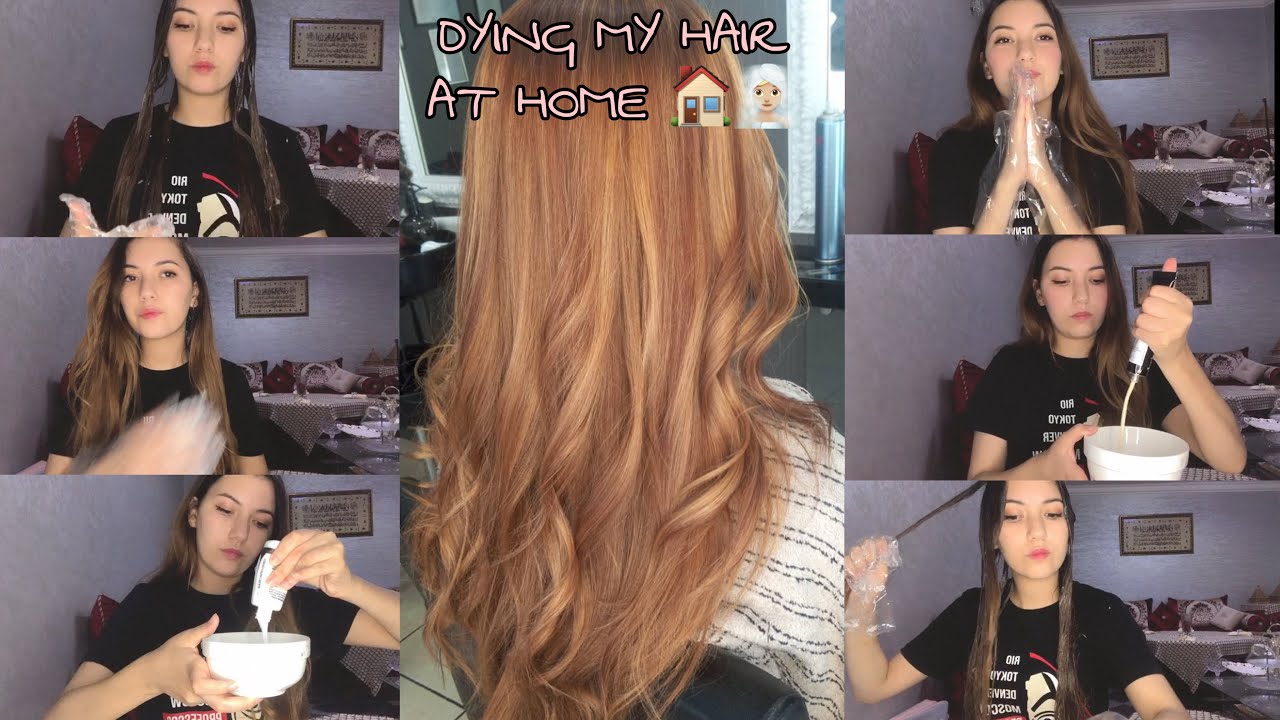 🎬 06 : NEW HAIR 🥰 💖صبغت شعري بوحدي فالدار 🤭😱جربت صباغة جديدة 🤔شوفو كيفاش جاتني😝😍